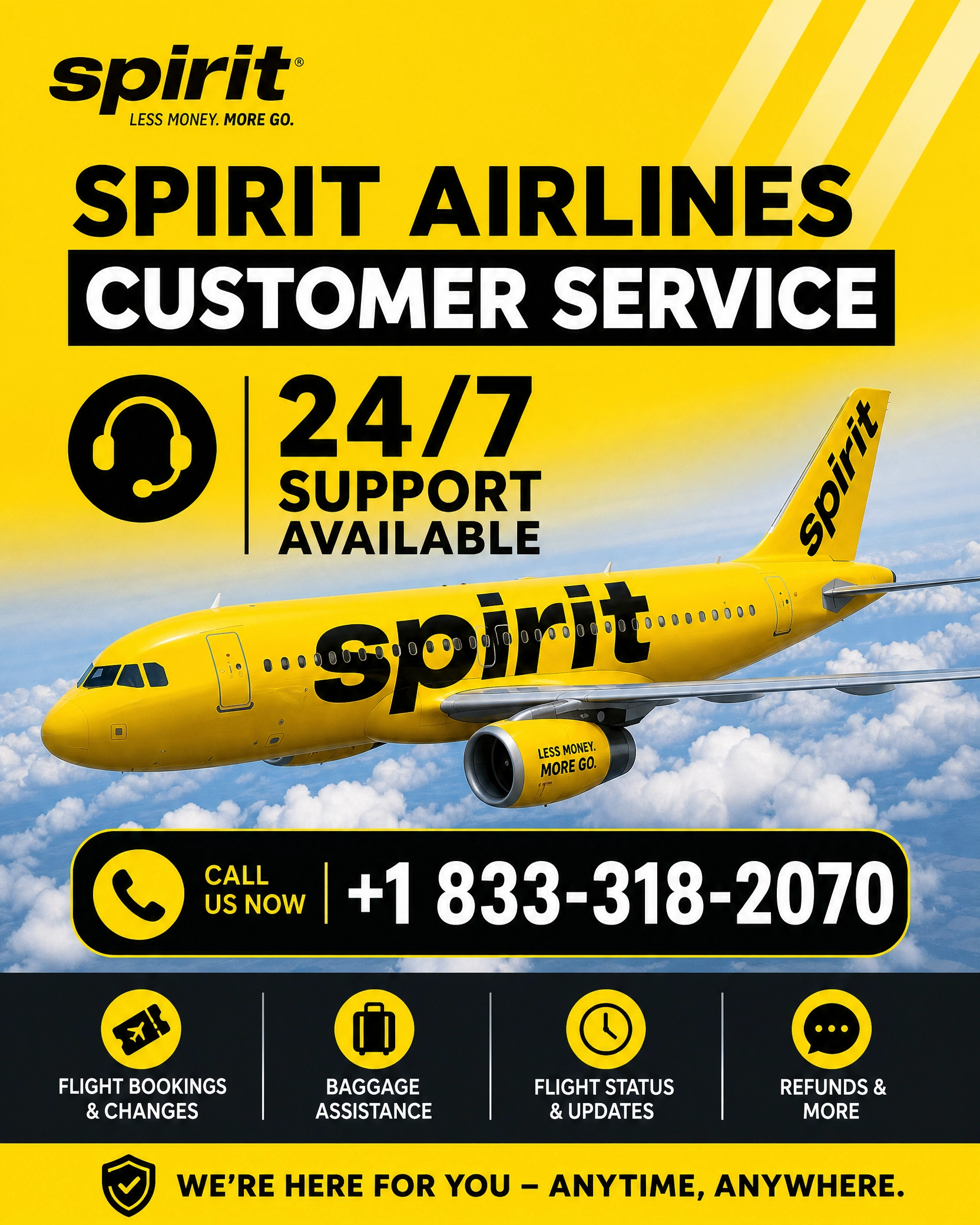 Spirit Airlines 24 Hour Customer Service