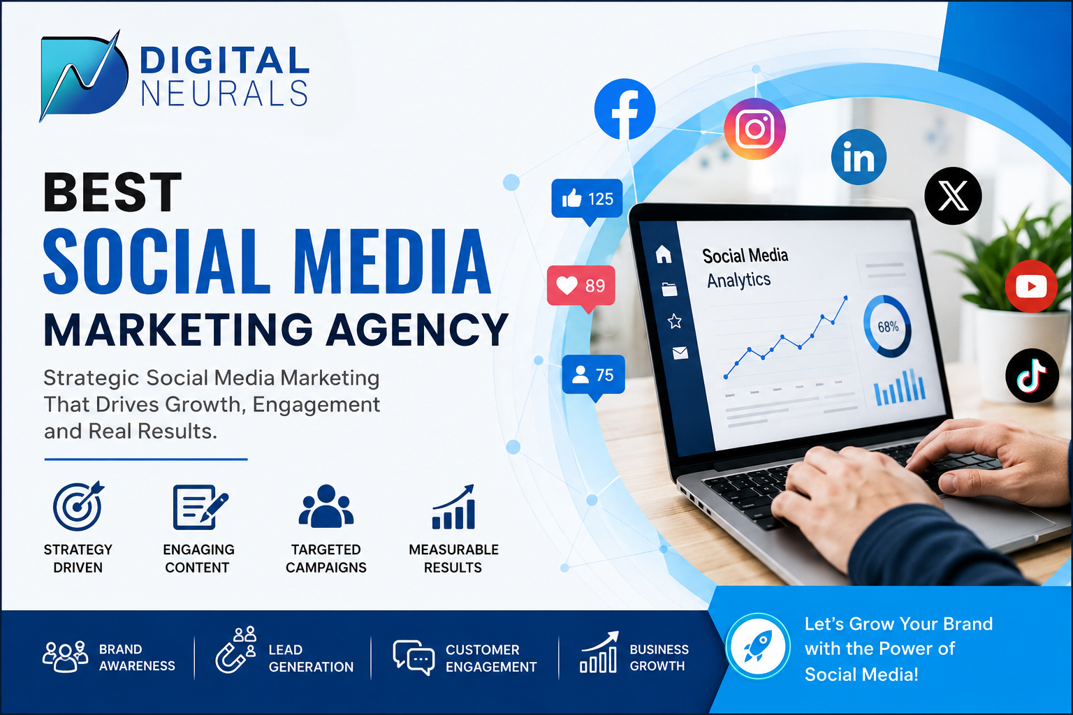 Social Media Marketing Services | Grow Engagement & Brand Reach