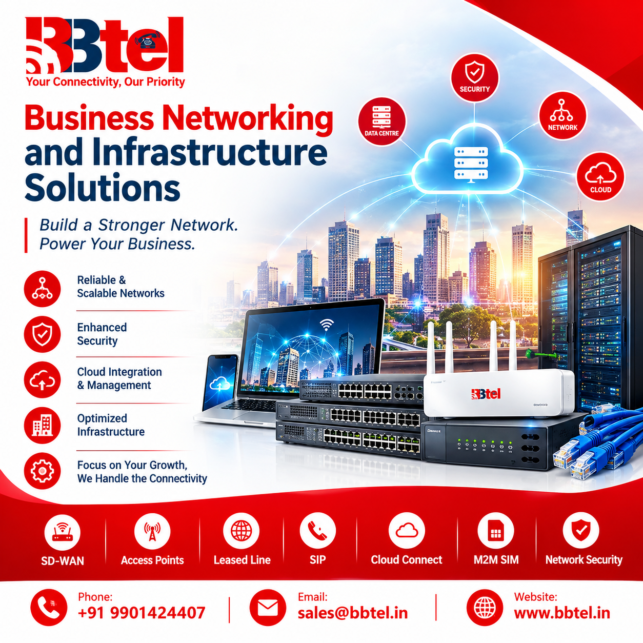 Enterprise Broadband in Bangalore || Internet Leased Line || BBTEL
