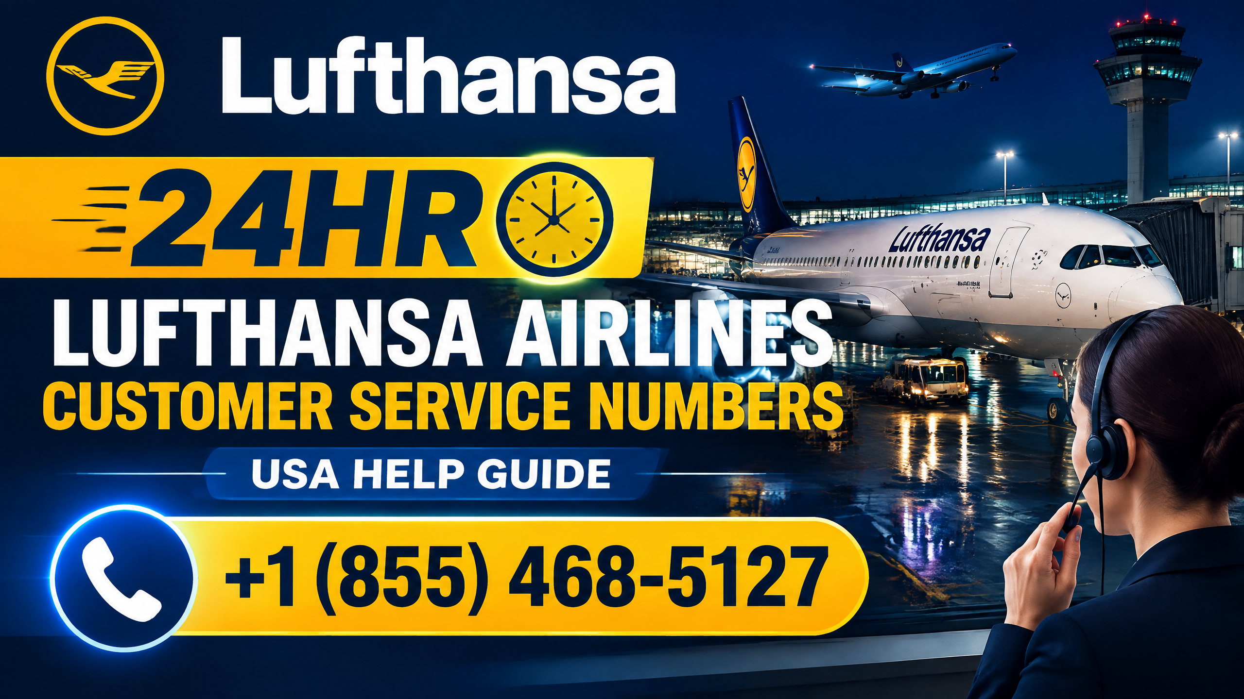 Lufthansa Airlines® Live Agent Customer Service | Step-by-Step Help, Calls & Support